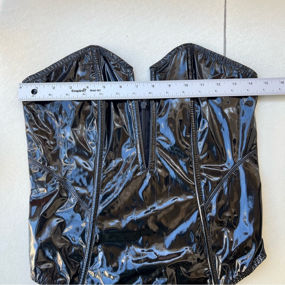 Victoria's Secret black corset with lace back 
women Size Large - Picture 4 of 7